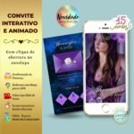 Convite 15 anos Euphoria