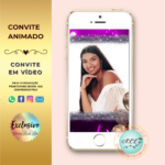 Convite Balada Neon